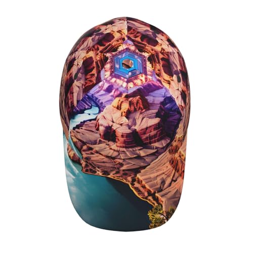 Casquette baseball raton laveur avec trou queue de cheval ajustable - 4