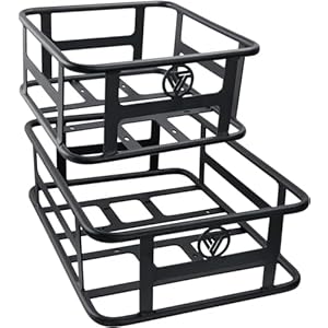 VITILAN U7 & U3 Large Front Basket and Rear Basket Ebike Bag Cargo Rack Hanging Bike Basket