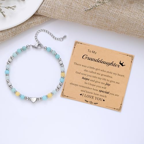 Image of Best Friend Bracelet Gifts for Women Sister Bestie, Christmas Gift for Teens Mom Daughter Granddaughter Birthday Gift for Her Stocking Stuffers