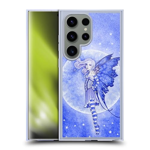 Coque Galaxy S24 Ultra compatible MagSafe Amy Brown Elfe Lune et Étoiles