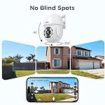 Hiseeu 3K Outdoor Wired Security Camera System with 8CH 5MP DVR & 8 x 5MP IP67 PTZ CCTV Cameras,360°Coverage,Smart Dual Light & Audio,Person/Vehicle Detection,3TB HDD,100ft Night Vision,24/7 Recording - Image 2