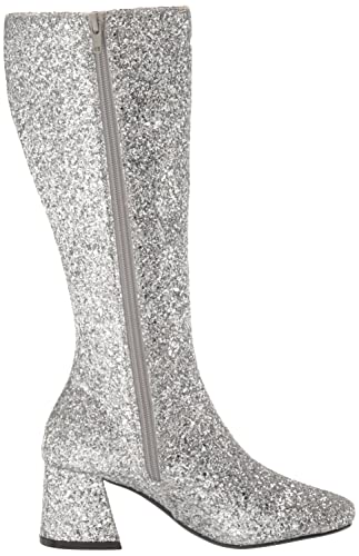 Betsey Johnson Blue Women's Mitzi Fashion Boot, Silver, 6 #TOP5
