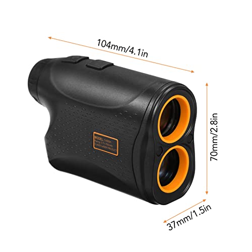 Henniu Golf Rangefinder USB Recarregável Golf Range Finder 6X Ampliação 600M Medidor de Distância co