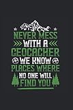 Photo Gallery don t mess with a geocacher: notebook geocaching gift writing notebook dotted cache gps birthday gift writing pad caching diary Photo Gallery don t mess with a geocacher: notebook geocaching gift writing notebook dotted cache gps birthday gift writing pad caching diary