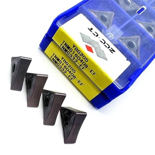 Herramientas de torno 10 piezas TNMG160404 y TNMG160408 miniatura 3