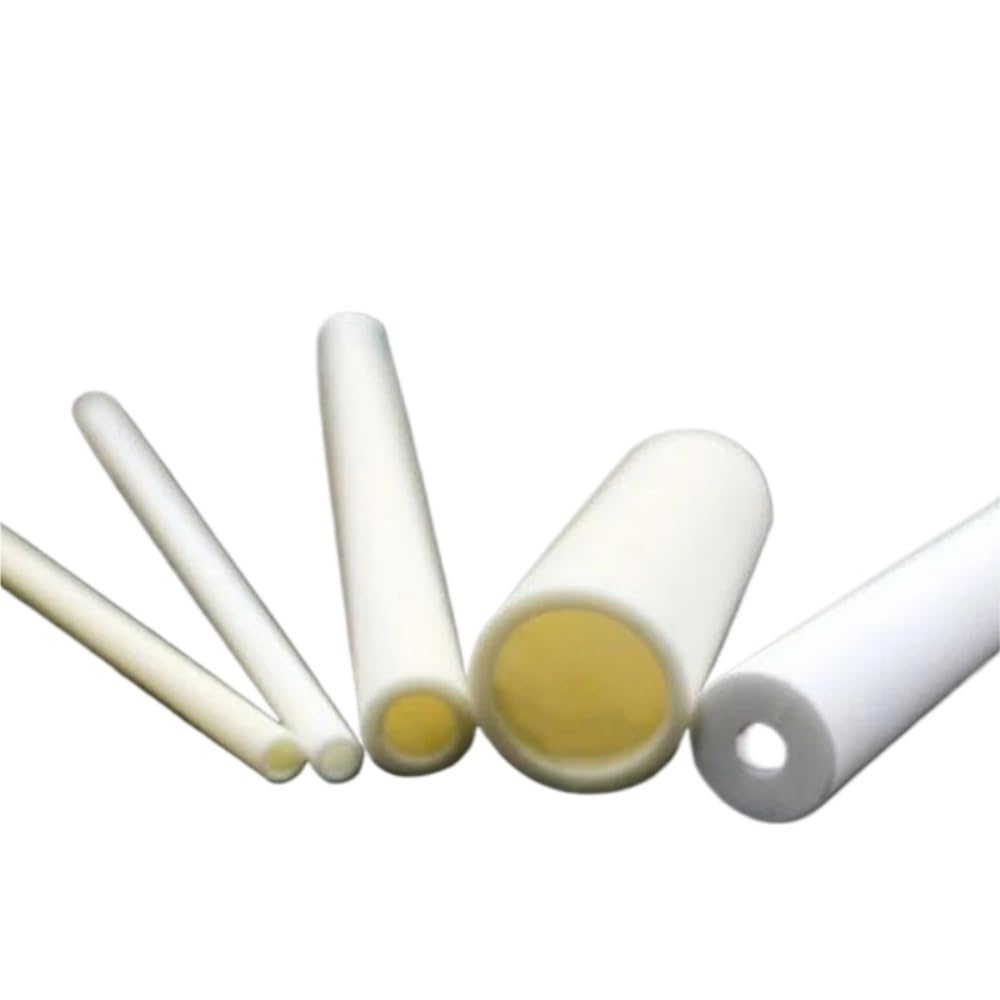 Verschleißfeste Aluminiumoxid-Keramikrohre, Thermoelementschutzrohr aus Aluminiumoxid-Keramik, 100 mm Länge, verschiedene Größen, 1 Stück(10mm x 14mm)