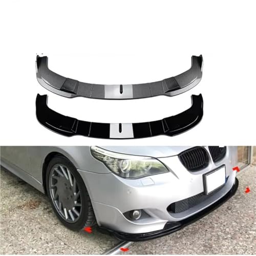 Modification extérieure pour BMW Série 5 E60 E61 lèvre avant carbone MT