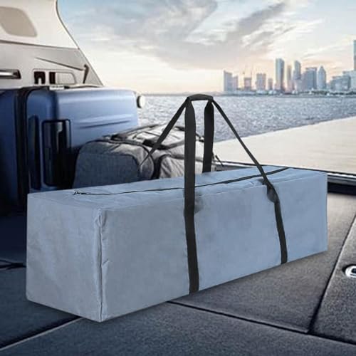 Yiju Travel Duffel Bag for Gym and Outdoor Use with Ample Storage, Gray 115x30x30cm2