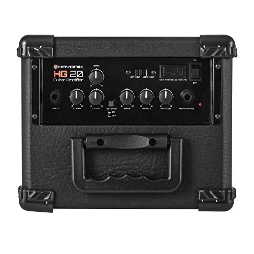 Cubo para Guitarra, Hayonik, HG20, 20W, Preto