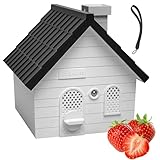 Nigrin Bark Box, 3 Modes Dog Bark Deterrent Devices, Weatherproof Anti Bark Device for Dogs, 45 Ft Barking Dog Silencer, A Safe and Effective Anti Barking Device 43 (Strawberry)
