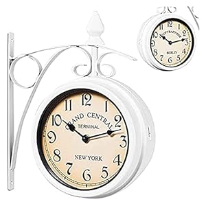 Ebaytv Retro Dwustronny Zegar Ścienny Berlin