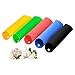 MtShell Garlic Peeler, 5 Pcs Silicone Garlic Roller Peeling Tube, Easy Useful Kitchen Tools (Red, Yellow, Green, Blue, Black)