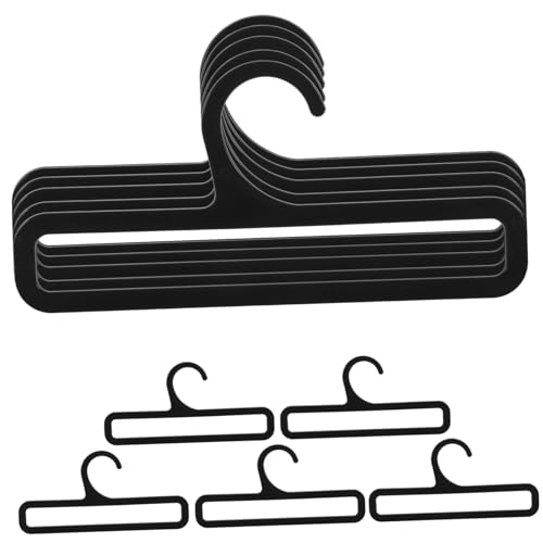 HIAKDOFT 10 pezzi Grucce Organizer per Sciarpe in Plastica Resistente Portasciarpa Multifunzione Leggero per Sciarpe Cravatte e Cinture per Armadio Ordinato