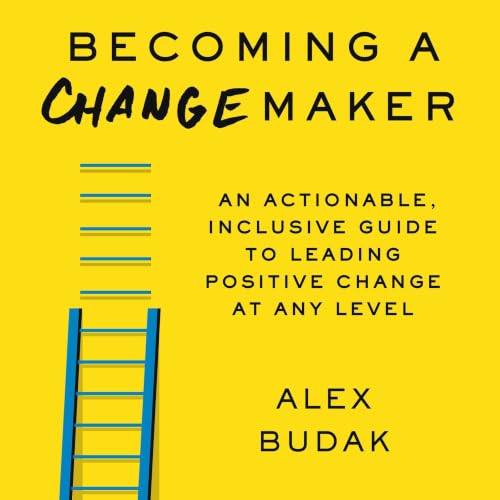 Diseño de la portada del título Becoming a Changemaker