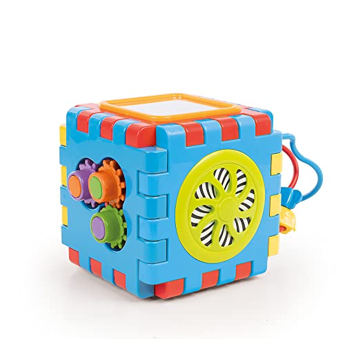 Cube éducatif multicolore Dolu 5092 pour occuper bébé au salon