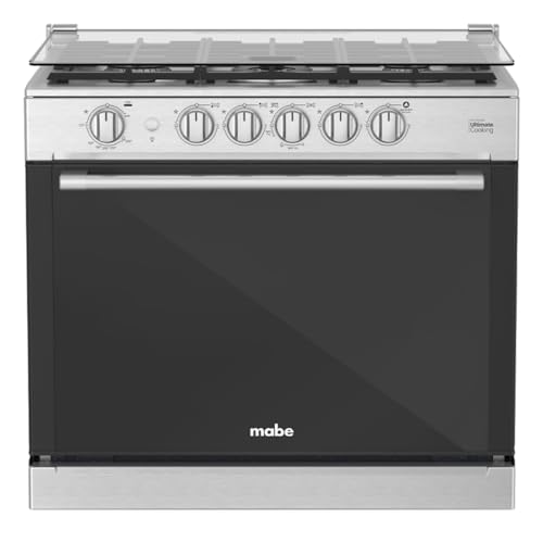 La mejor comparación de Estufa de 30 Pulgadas los mejores 10. 43 Mabe - Estufa de Empotre 80 cm (30 pulgadas) Inoxidable - XOC80800CT3