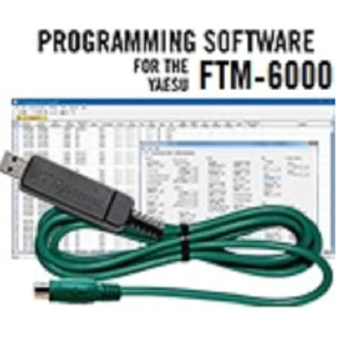 RT Systems Programming Software and USB Cable for Yaesu FTM-6000 Dual Band Mobile Cover