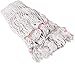 SPARTA Flo-Pac Cotton Mop Head, Loop-Ended, Wide Band with 5