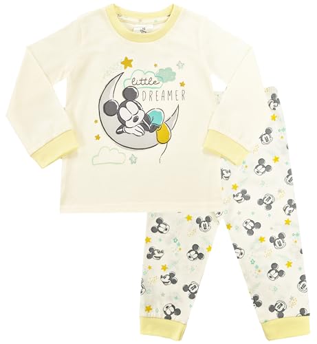 Disney Baby-Schlafanzug für Jungen, Micky Maus, Little Dreamer, Nachtwäsche, Mickey Mouse Little Dreamer, 12-18 Months