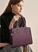 Purses and Handbags for Women Satchel Fashion Ladies Top Handle Shoulder Tote Bags(Purple)