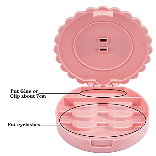 NICENEEDED Custodia Porta Ciglia per Scatola Porta...