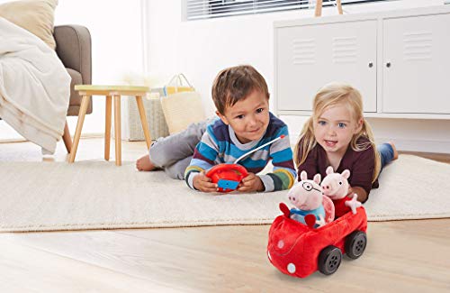 Revell Control Auto Peppa Pig ferngesteuert I Plüschauto mit Funksteuerung I Für Kinder ab 3 Jahren I Mit blinkenden Lichtern und 3 Geschwindigkeitseinstellungen I Hand-Augen-Koordination verbessern