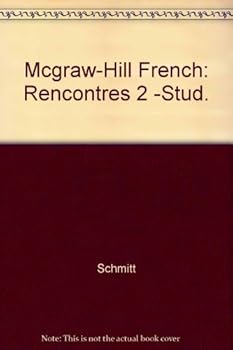 Hardcover Mcgraw-hill French: Rencontres 2 -stud. Book