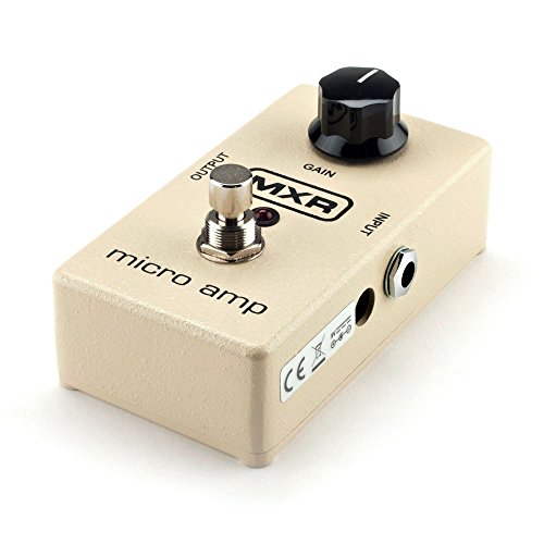 MXR M133 Micro Amp Booster Effects Pedal BUNDLE with AC/DC Adapter Power Supply for 9 Volt DC 1000mA and 6 Assorted Dunlop Guitar Picks � - Thumbnail 3