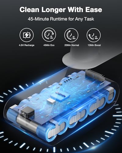 Cordless-Vacuum-Cleaner-30KPa-Stick-Vacuum-Rechargeable-with-Bendable-Wand-for-Carpet-Hardwood-Floors-Pet-Hair-Lightweight-Quiet-Powerful-Cleaning-for-Home Cordless Vacuum Cleaner 30KPa Stick Vacuum Rechargeable with Bendable Wand for Carpet Hardwood Floors Pet Hair Lightweight Quiet Powerful Cleaning for Home