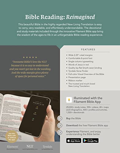 Tyndale 222409 Nlt Wide Margin Bible thumb #1
