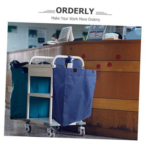 Organisateur de chariot avec collecteur de poussière Cabilock en tissu Oxford bleu - 4