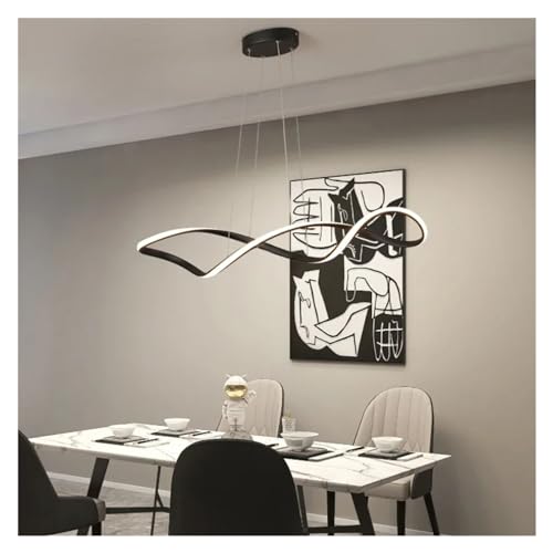 Lampe suspendue LED moderne pour travail à la maison et loft - 2