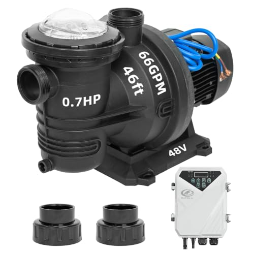 0.7HP 48V Solar Pool Pump Kit