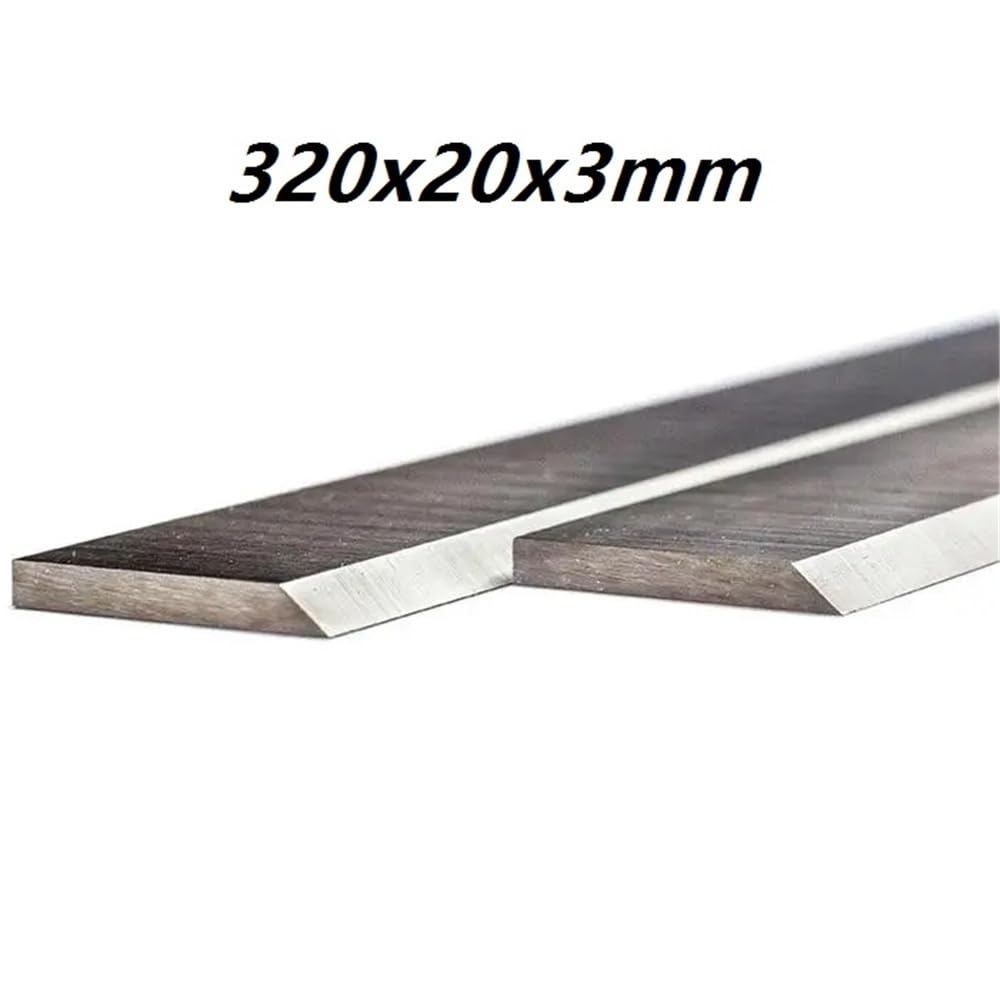 Noże strugarskie, przemysłowe ostrza zamienne do strugów o grubości 320 mm, ze stali szybkotnącej 320x20x3, 1 szt