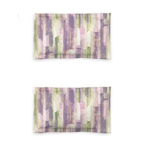 Image of Ddecor Cotton Double Bed Sheet Set with 2 Pillow Covers (229 CM X 274 CM, Pink) Digital Print Floral, 145TC GSM