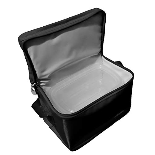 Bolsa Termica Pequena Lancheira Para Marmita Com 2 Potes