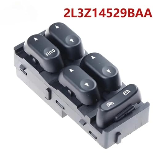 Interrupteur commande vitre electrique avant gauche 4L2Z14529AAA - 2