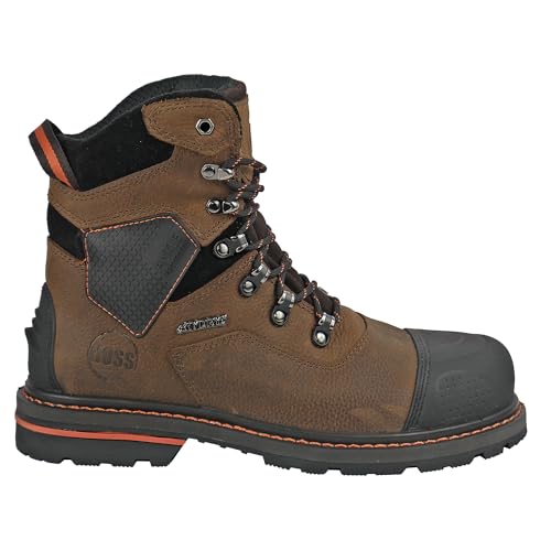 Image of Hoss Men's Men'S Range 6 inch Lace-Up Work Boot Composite Toe - 61110