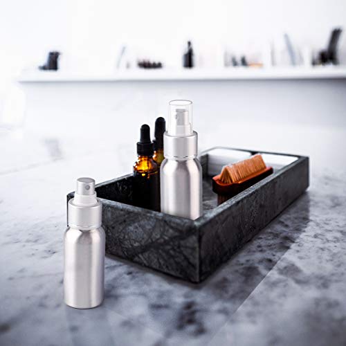 Sdoot Beauty Aluminum Spray Bottle 2Oz, Fine Mist Spray Bottle 2 Pack, Mini Metal Spray Bottle, Refillable Empty Spray Bottles For Essential Oils, Travel #TOP6