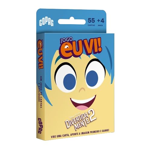 Copag, Jogo Eu Vi! Divertidamente 2, 55 cartas