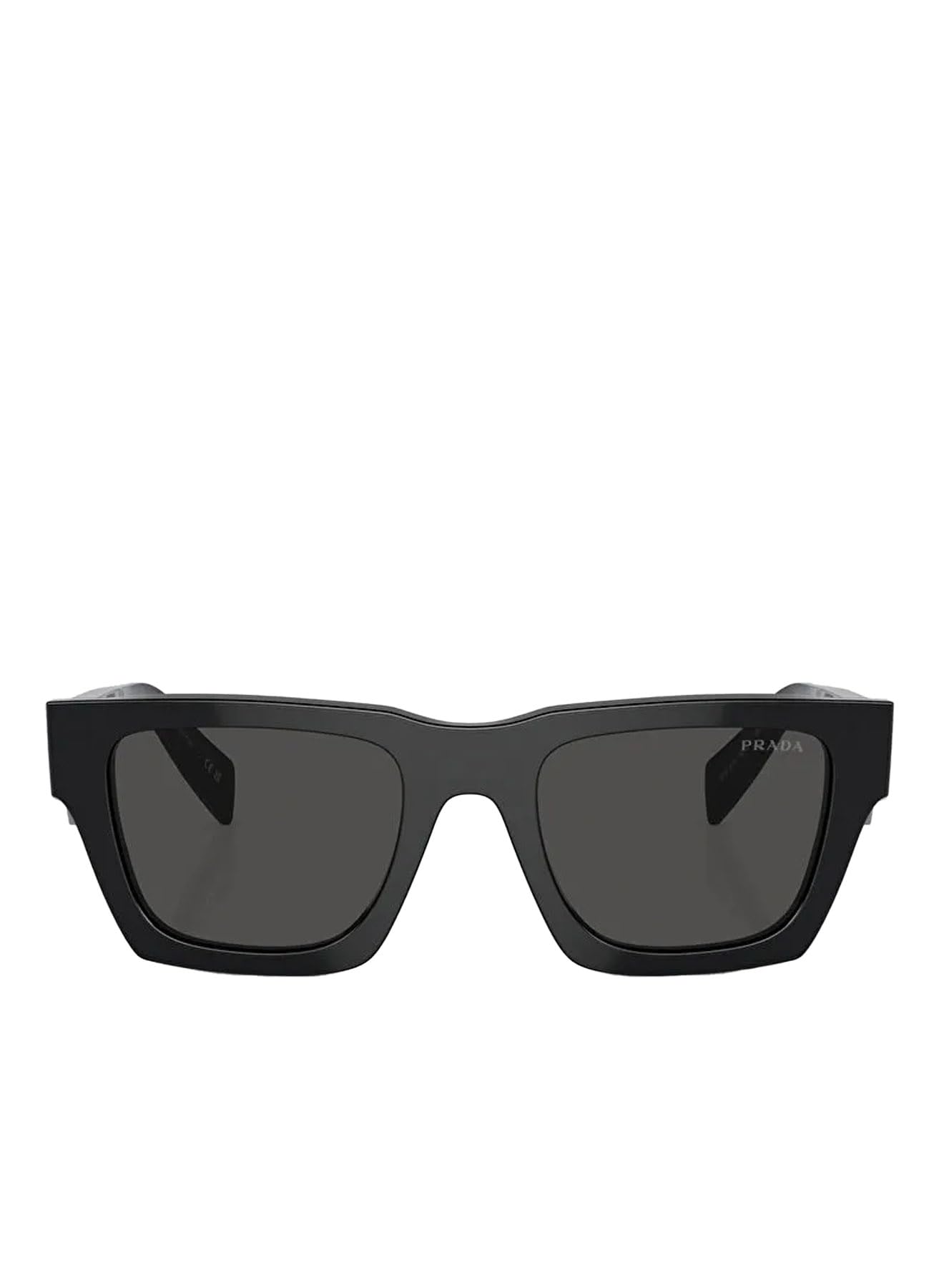 Prada Black/Grey Pr A06s 16K08z Man Sunglasses Acetate Pillow Normal
