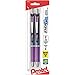 Produktbild Pentel Gel-Tintenstift, EnerGel RTX einziehbarer Gelstift, 0,5 mm, feine Spitze, Nadelspitze, violette Tinte (BLN75BP2V)