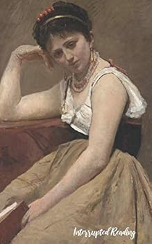 Paperback Interrupted Reading: Jean-Baptiste-Camille Corot Art Print (Blank Lined Journal) Notebook Book