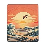 Meilleur cadeau : notre tapis de souris pour ordinateur portable a une surface lisse et un positionnement précis lors d'un déplacement rapide, cadeau parfait pour Thanksgiving, la Saint-Valentin. Pour une raison quelconque vous n'êtes pas satisfait de notre tapis de souris d'ordinateur, n'hésitez pas à nous contacter.