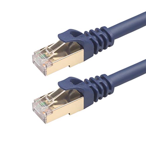 Câble Ethernet plat CAT8 7.6m réseau informatique commutateur routeur RJ45 ordinateur