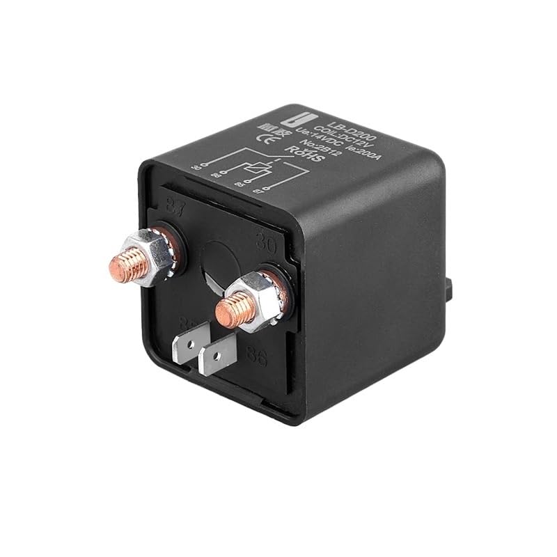 LANBOO car Relay Large Current 120/200A 12V 24V Modified headlamp air Conditioning Control(LB-D120DC12V120A)