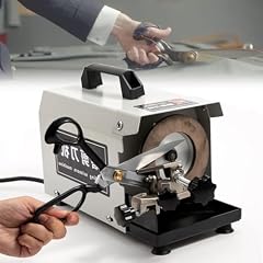 Electric Knife Sharpene Maximum Sharpening Width 50mm Professional Electric Scissors Sharpener Wheel Speed 2800RPM for Sharpen Line Shears
