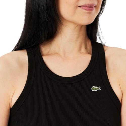 Image of Lacoste Women's Core Collection Slim Fit Sleeveless T-Shirt Dress