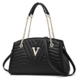 Correa de hombro desmontable: los bolsos de hombro ajustable y con correa de hombro vienen desmontable, los ganchos están terminados con un diseño elegante y clásico, ferretería de moda conectada al mango.