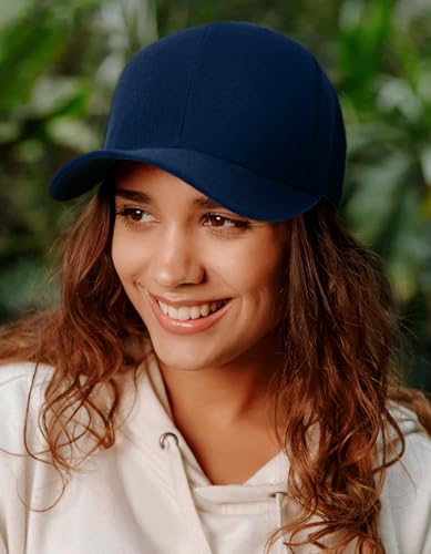 Image of Edoneery Men Women Baseball Cap-Low Profile Adjustable Washed Cotton Golf Dad Hat